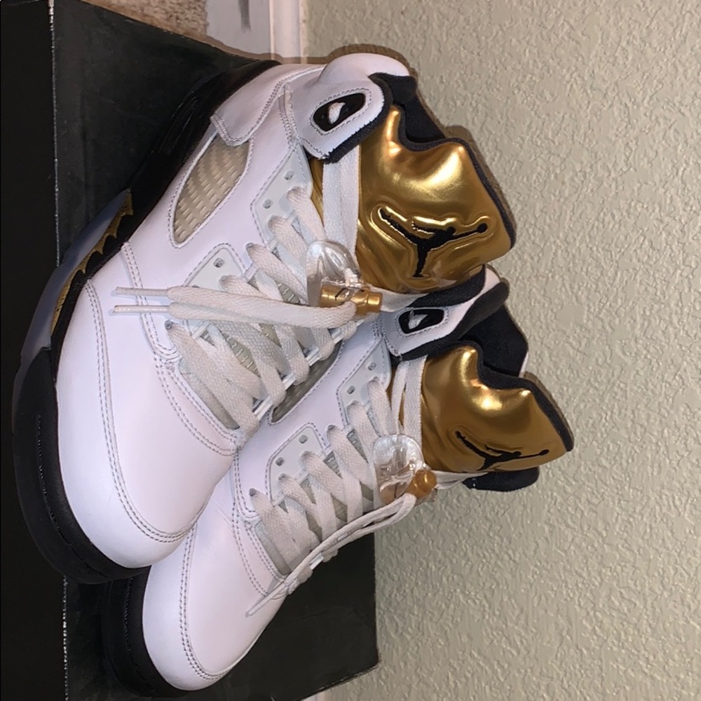 Air Jordan 5 Olympic Gold